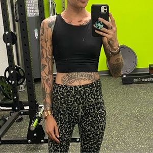 Beach riot black sparkly, sports bra